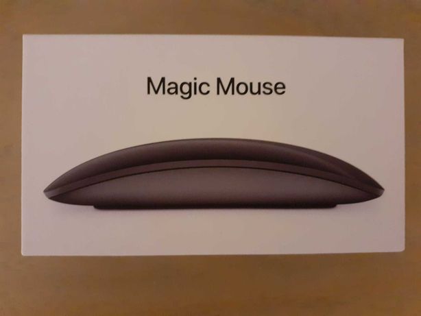 Caixa Magic Mouse 2 (Space Grey, 2019) com manuais originais