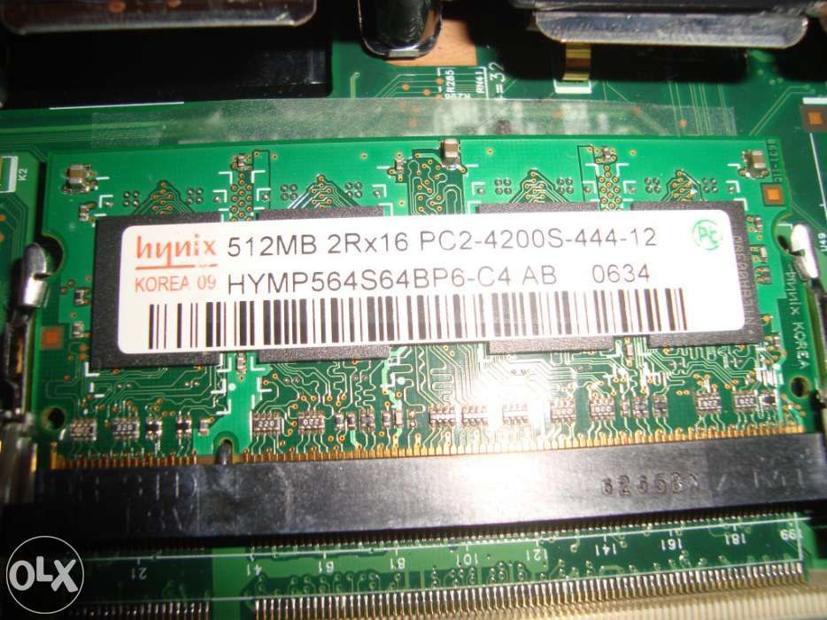 Memoria 512mb RAM portatil Acer 3620