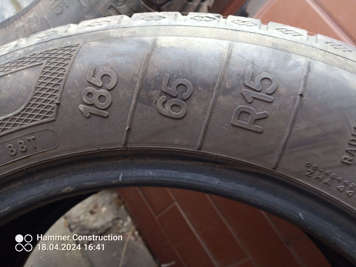 Opony używane  185/65 r 15