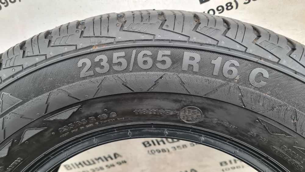 Шина 235/65 R 16C Continental VancoWinter 2. Розпаровка. 7.3мм