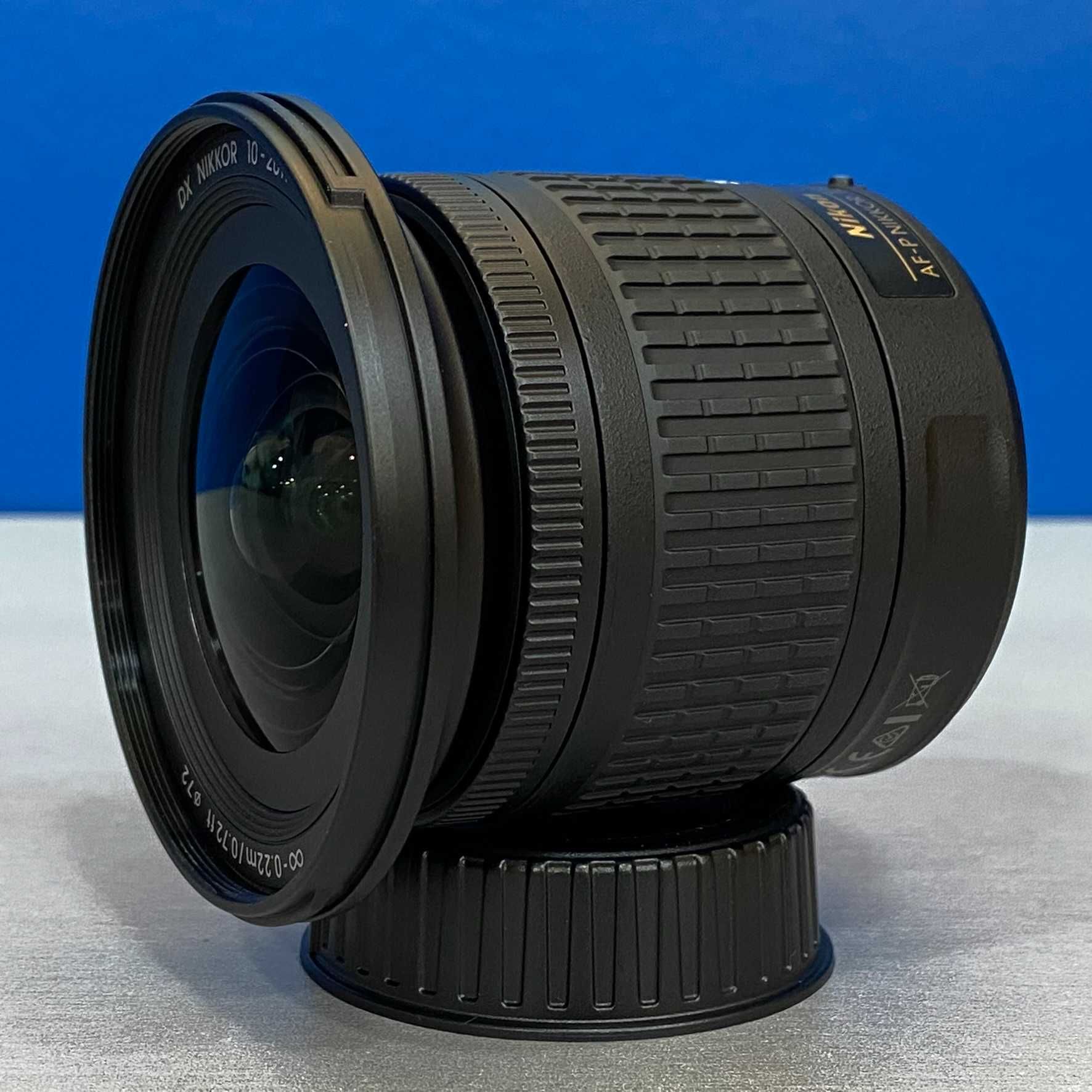 Nikon AF-P 10-20mm f/4.5-5.6G DX VR (NOVA - 3 ANOS DE GARANTIA)
