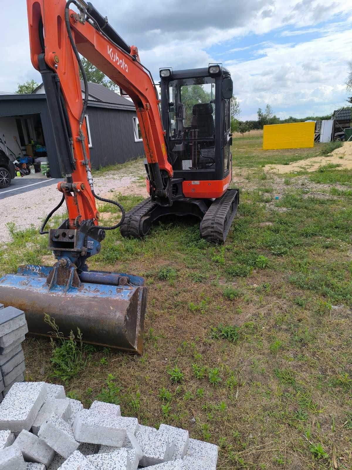 Mini koparka Kubota