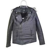 Kurtka DJ Plus Ramoneska Biker Skaj Faux Leather M