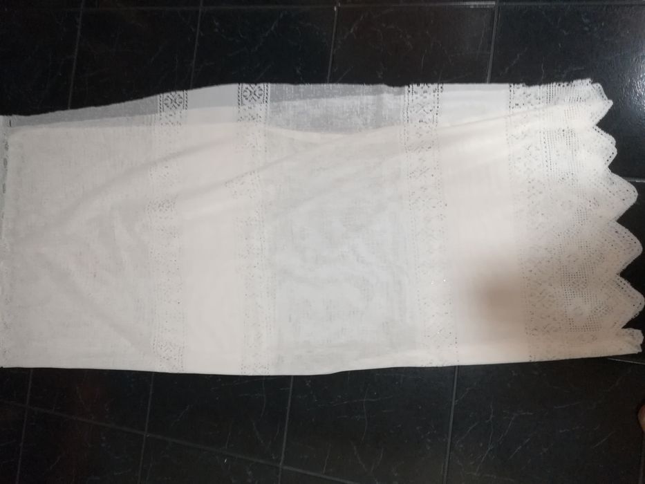 Cortina em tons de bege