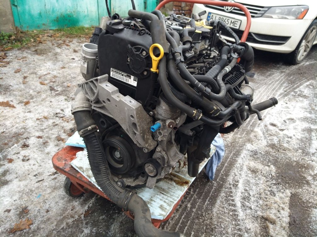 Двигун 1.8VW Passat b7 USA 2015CPK,CPR,54т.миль,cpk,коробка,запчастини
