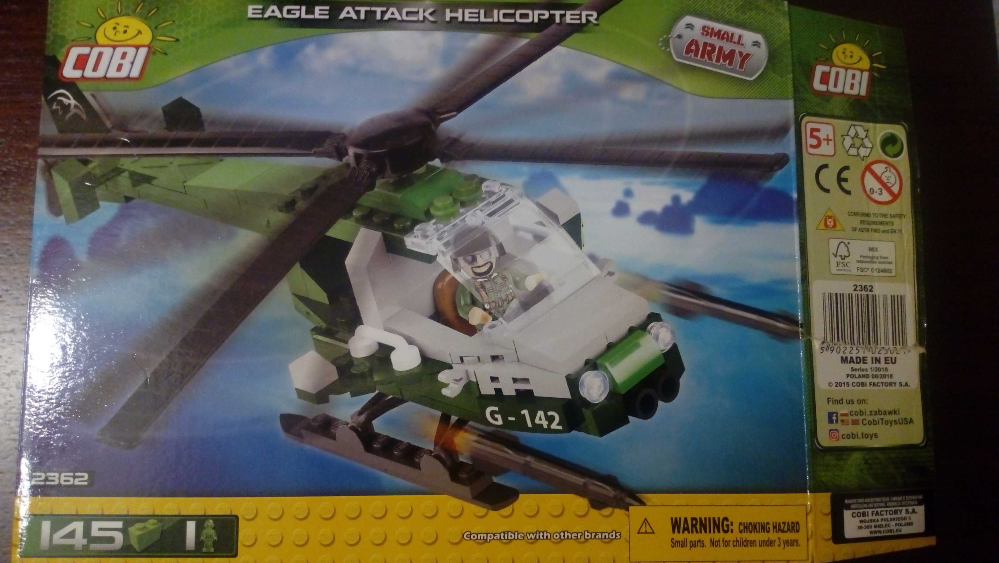 Cobi Helikopter Orzeł 2362 Unikat