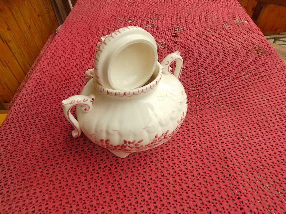 Stara zabytkowa niemiecka stylowa waza na poncz