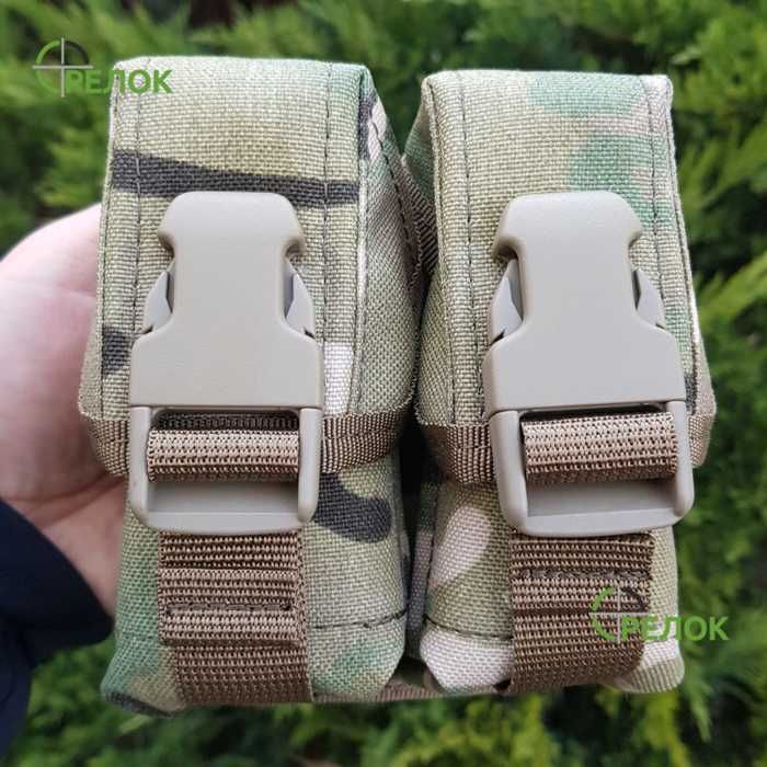 MOLLE-сумісний підсумок A-line СМ2 для двох гранат, мультикам