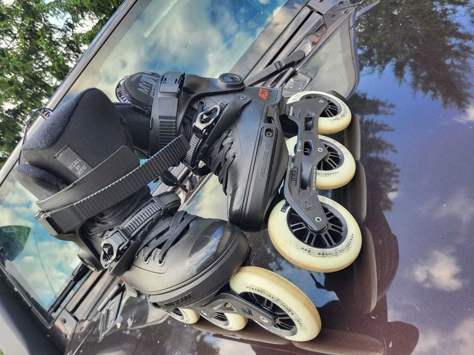 Rolki POWERSLIDE Next Core Black 100mm 88A rozmiar 36-37