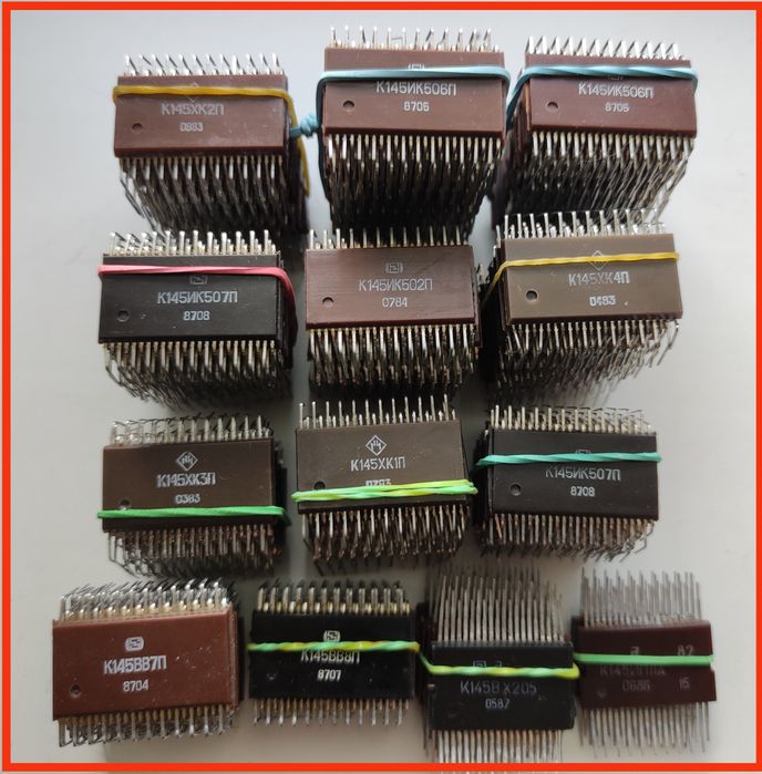 Продам радіо деталі, 704шт. одним лотом