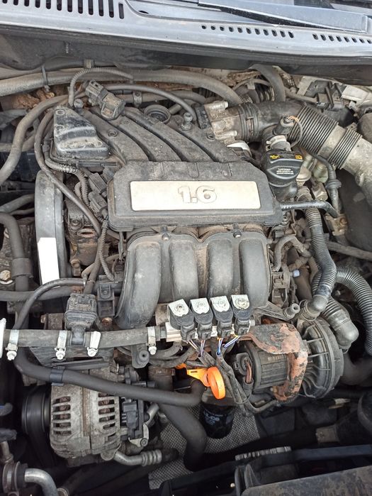 Silnik 1.6 mpi  bse 102 km 8v Volkswagen Touran i inne kompletny tanio