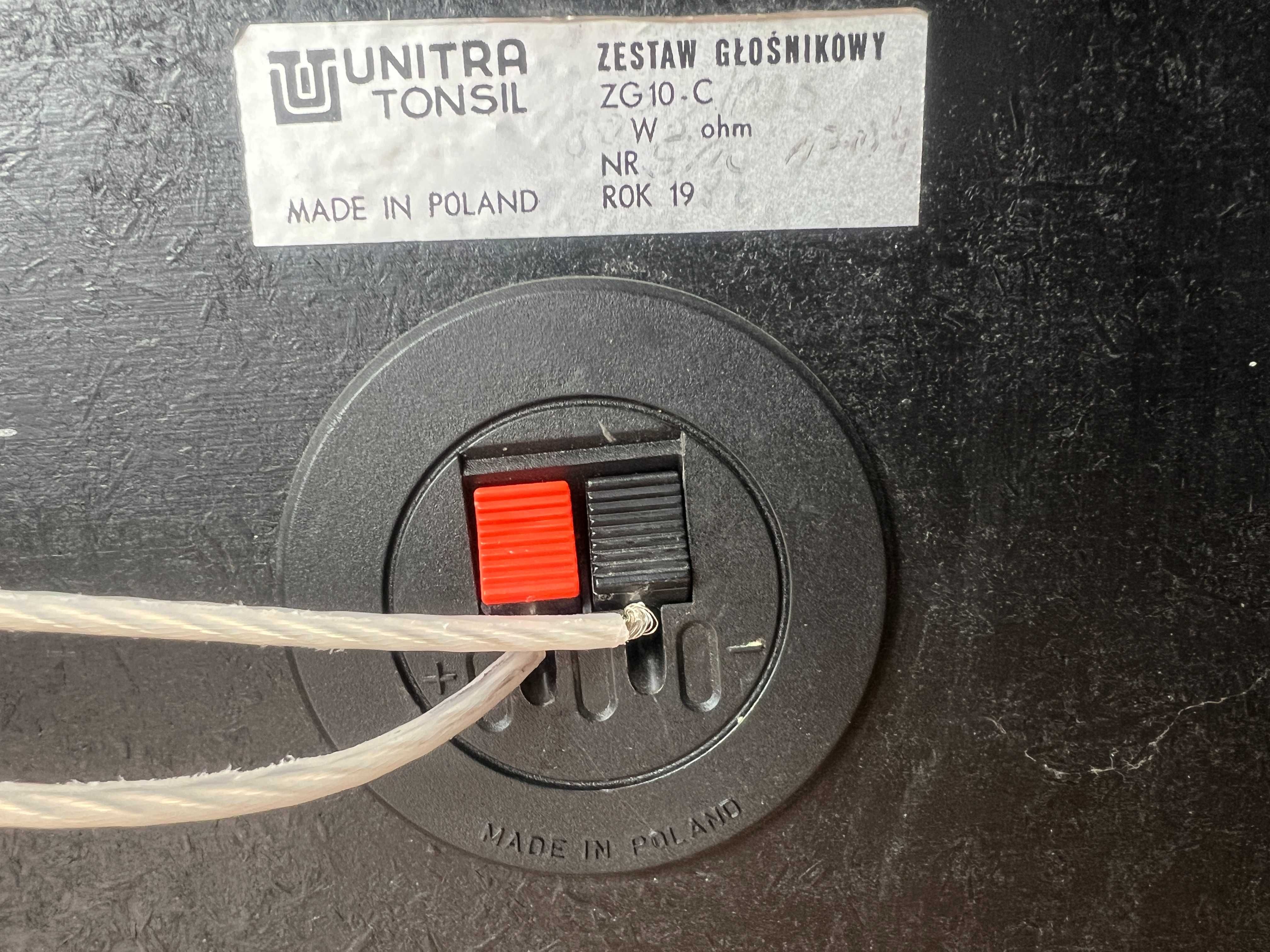 Kolumny Głośnikowe UNITRA TONSIL ZG10-C Para