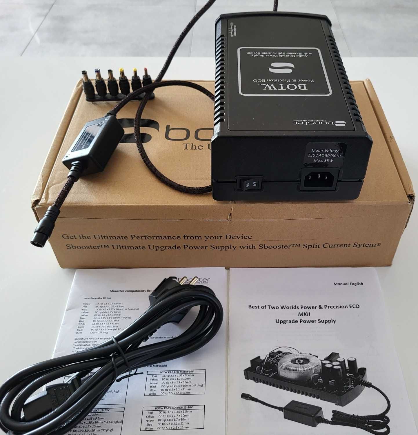 Zasilacz liniowy Sbooster BOTW P&P Eco MKII 9-10V
