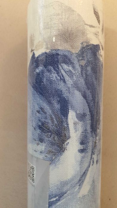 Tapeta RASCH niebieskie kwiaty blue flowers