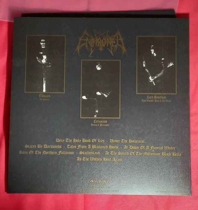 Vinil - Enthroned "Prophecies of Pagan Fire"