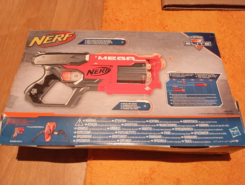 Vendo Nerf cycloneshock como nova