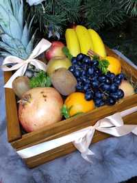 Подарок фруктовый ящик, корзина, подарок подарочный бокс срочно