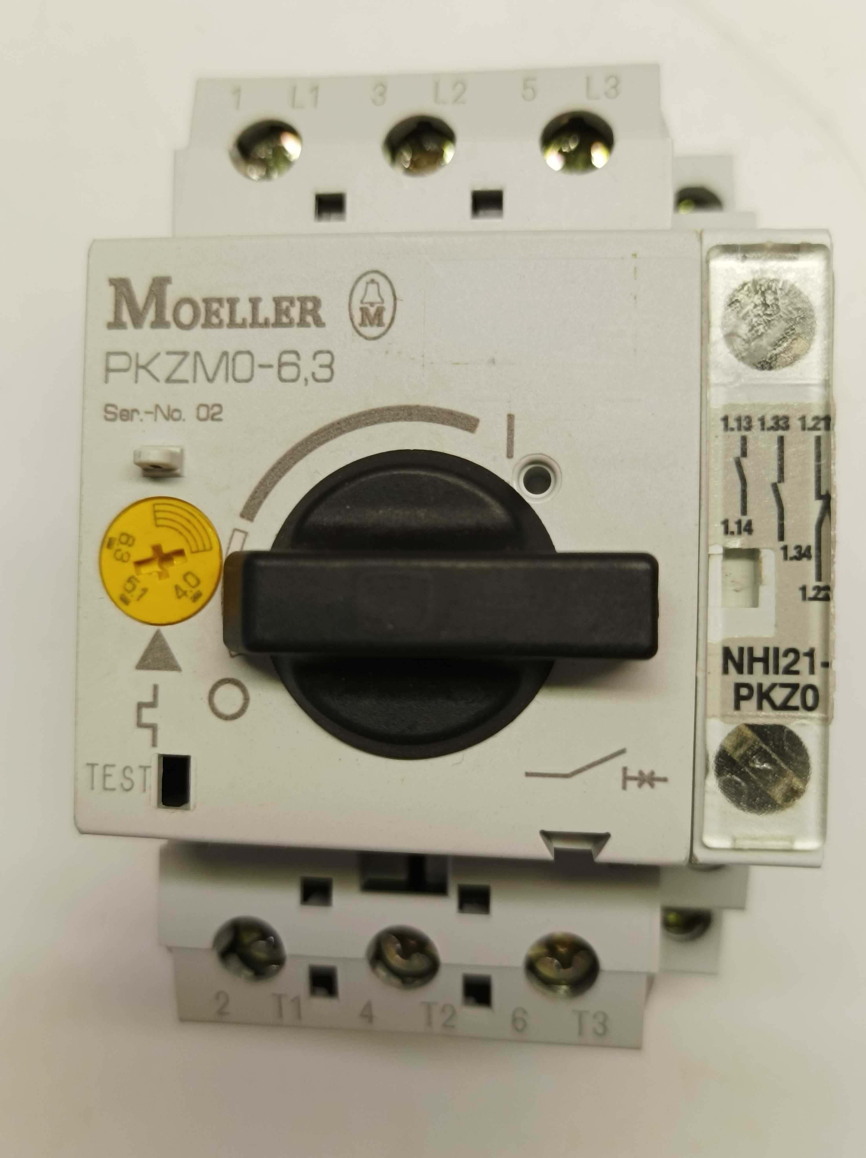 Zabezpieczenie silnikowe Moeller PKZM0-6,3  4-6,3 A