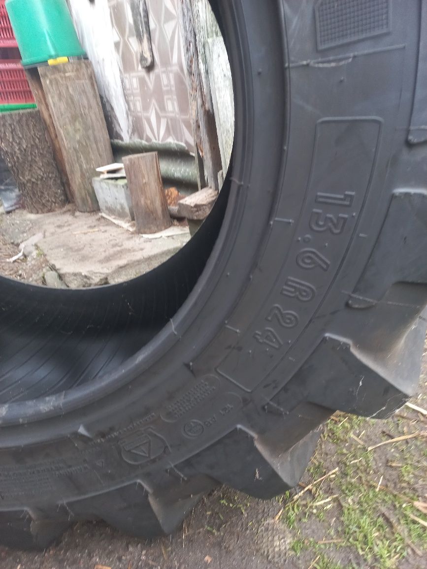 Opona rolnicza michelin agribib 13.6r24 nowa