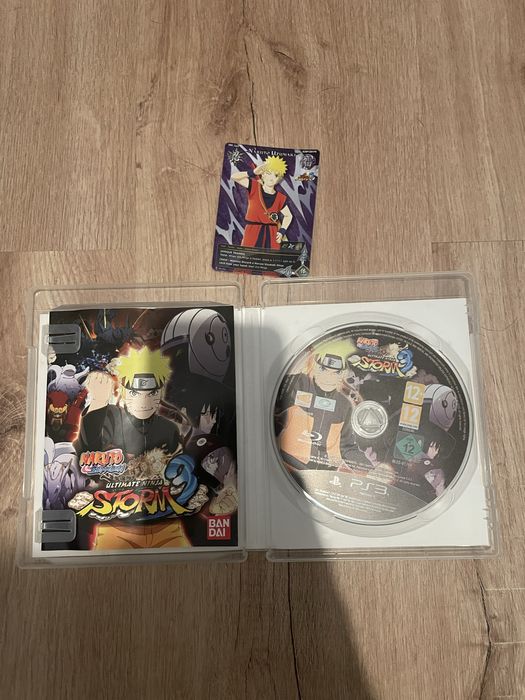 Naruto Shippuden Ultimate Ninja Storm 3 PS3 CIB (Naruto GokuSuit card)
