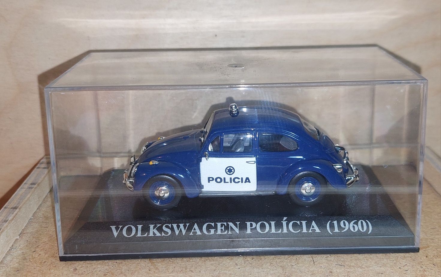 Volkswagen Polícia (1960) 1/43 Altaya | Carro Miniatura