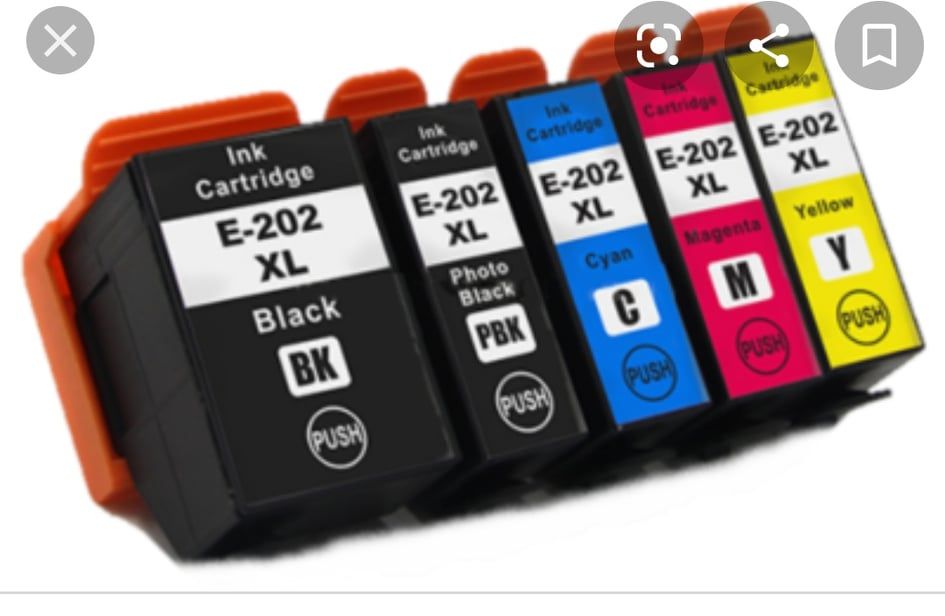 Epson 202XL Pack 5 tinteiros Compatíveis - PORTES GRÁTIS
