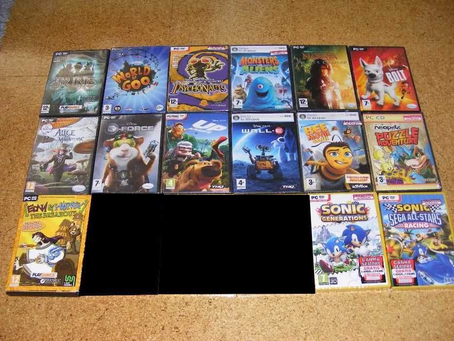 Lote 2 - jogos novos para PC (também vendidos separadamente)