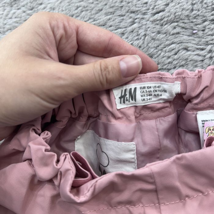 Штани грязепруф h&m для дівчинки 3-4 роки
