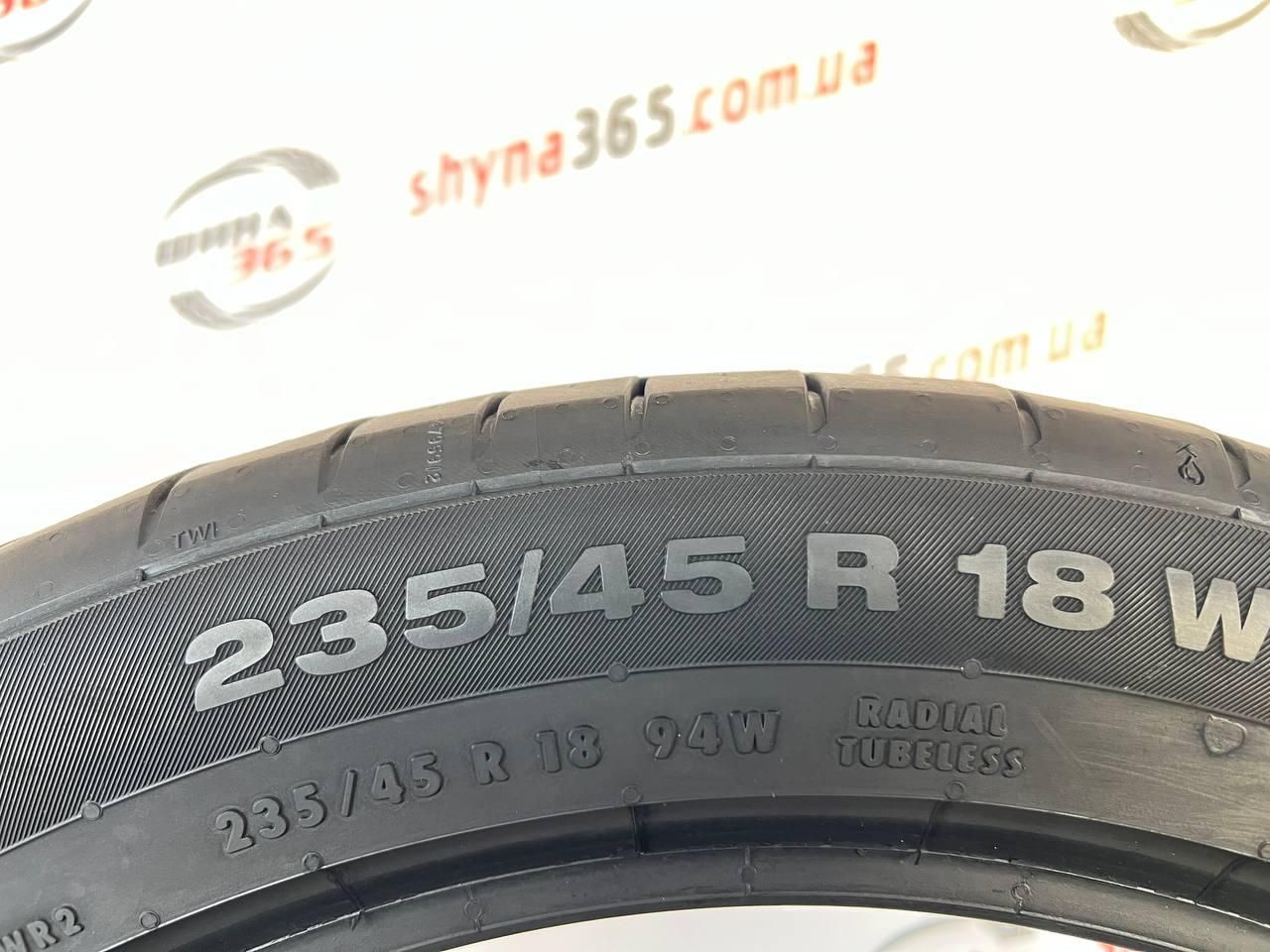 235/45 r18 continental contisportcontact 5 contiseal 4mm