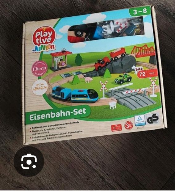 Playtive Lidl kolejka jak Brio