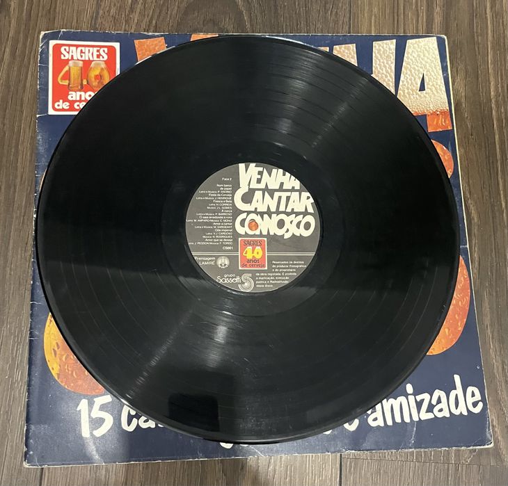 Discos de Vinil Portugueses - Fados de Lisboa, Marchas Populares, etc