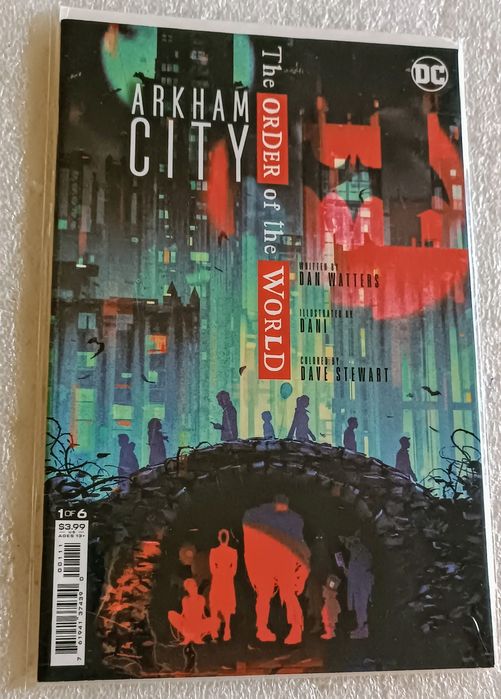 Banda desenhada antiga ARKHAM CITY: THE ORDER OF THE WORLD #1