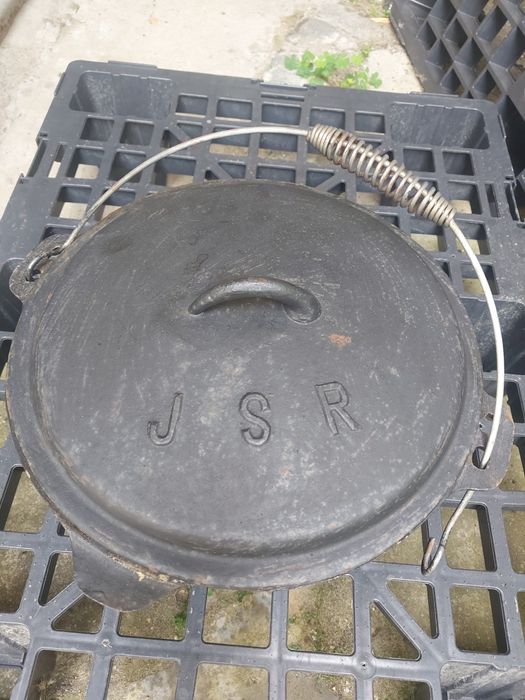 Caldeirão (tacho) em ferro fundido JSR grande capacidade