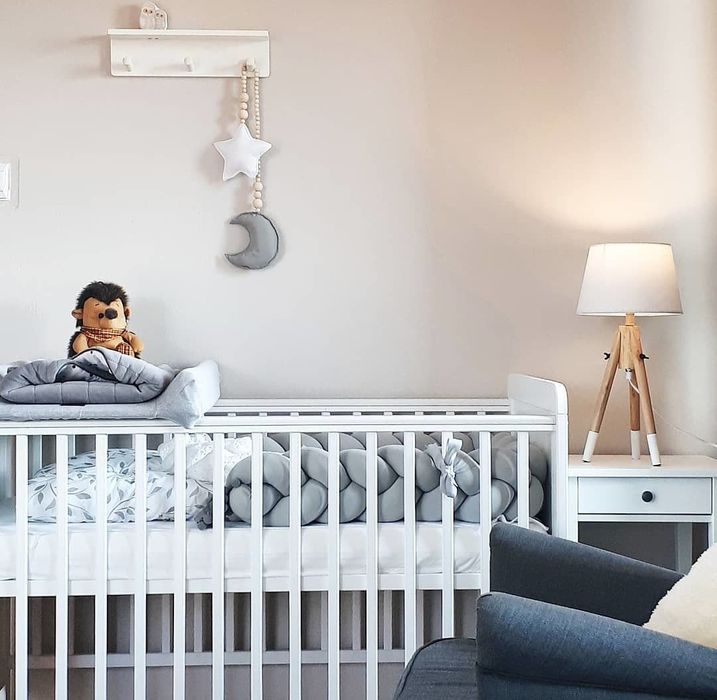 Łóżeczko niemowlęce WOODIES Modern Cot 120x60 + Materac
