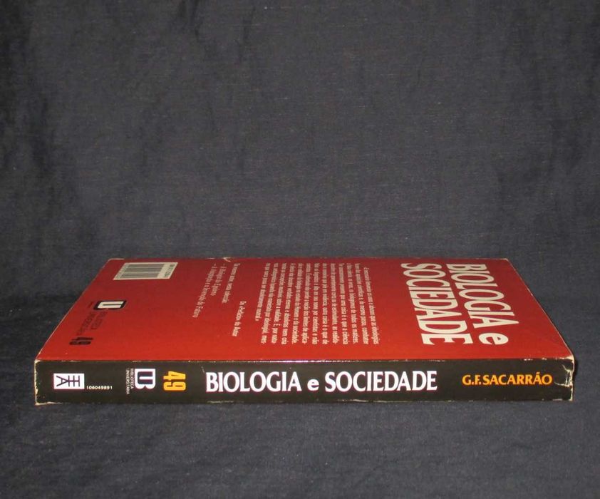 Livro Biologia e Sociedade G. F. Sacarrão