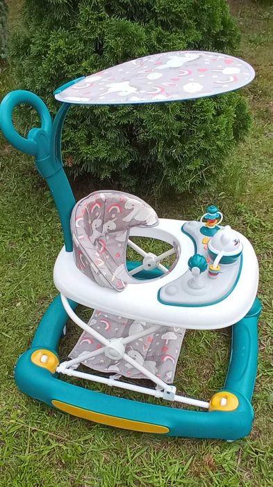 Interaktywny chodzik-pchacz dla dzieci. Stan bardzo dobry