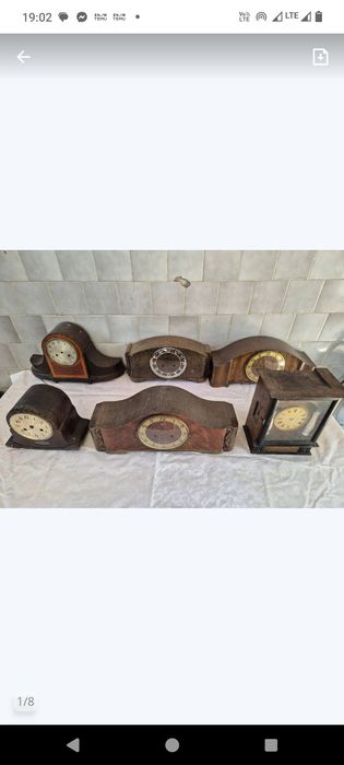 Stare skrzynie do zegarów