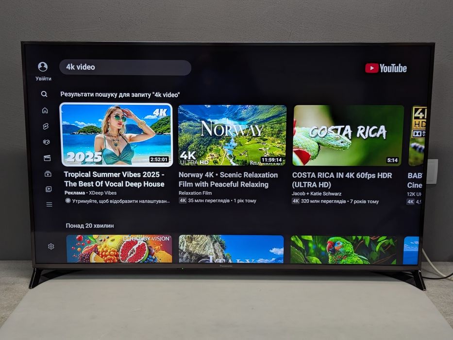 Panasonic TX-55CXW804 3D 4K UltraHD 120Hz SmartTV