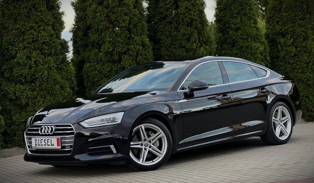 Audi A5 Sportback 2.0 Diesel__190KM__2017R__Manual__S-Line__Piękna__165 Tyś KM__