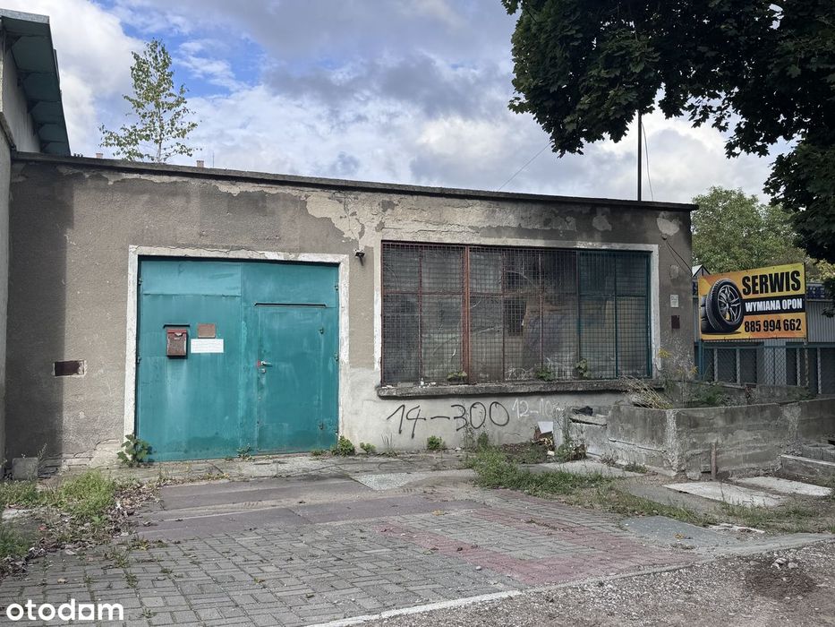 Budynek na mały warsztat samochodowy, studio detailingu itp