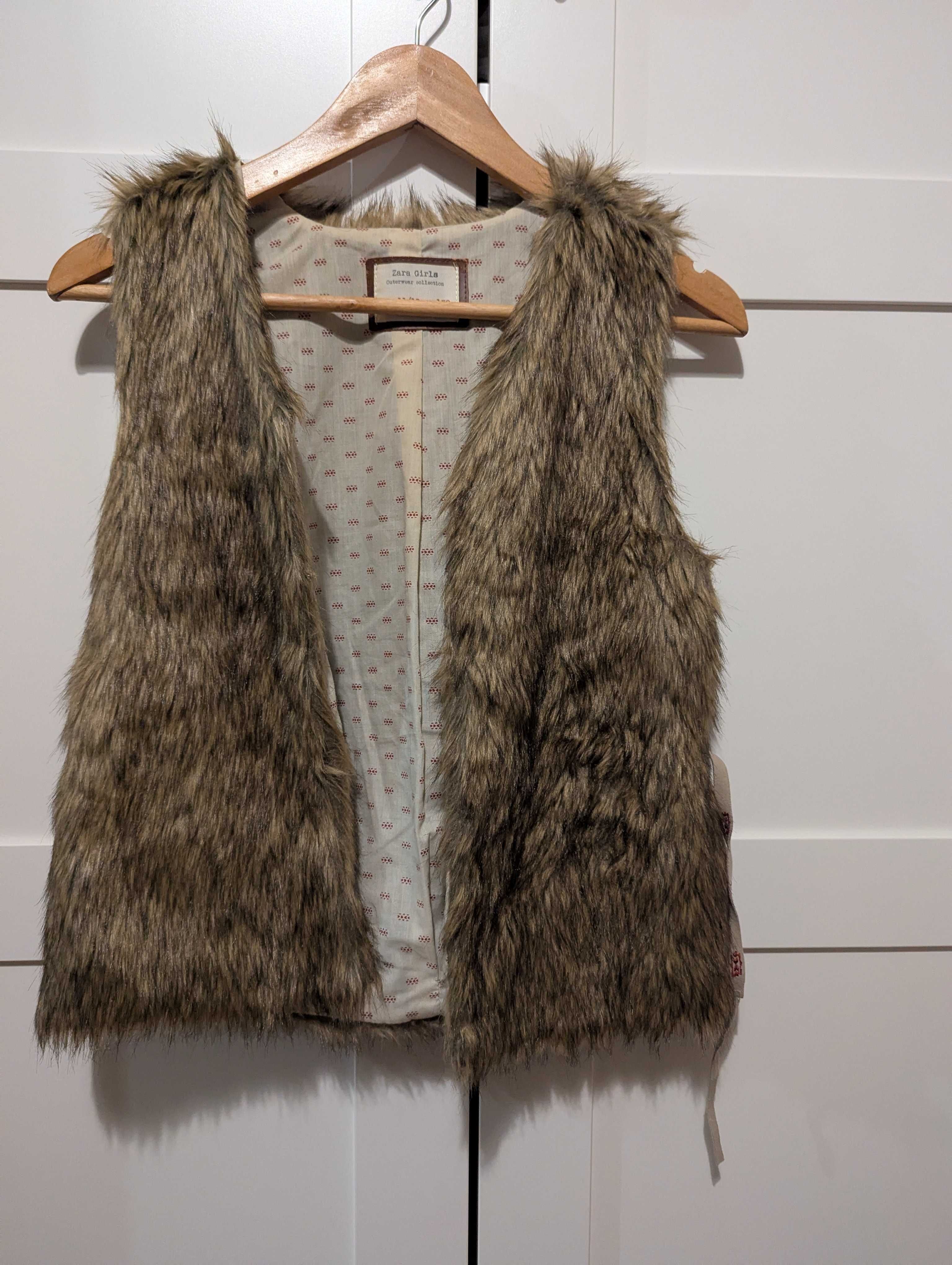 Kamizelka futrzana - Zara - 152 cm