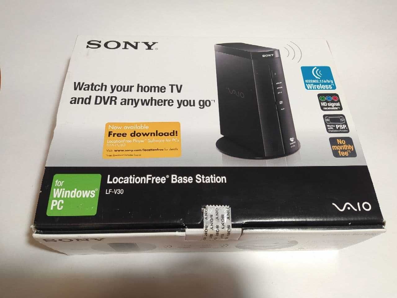 Базовая станция Sony Vaio для «цифрового дома» LF-V30