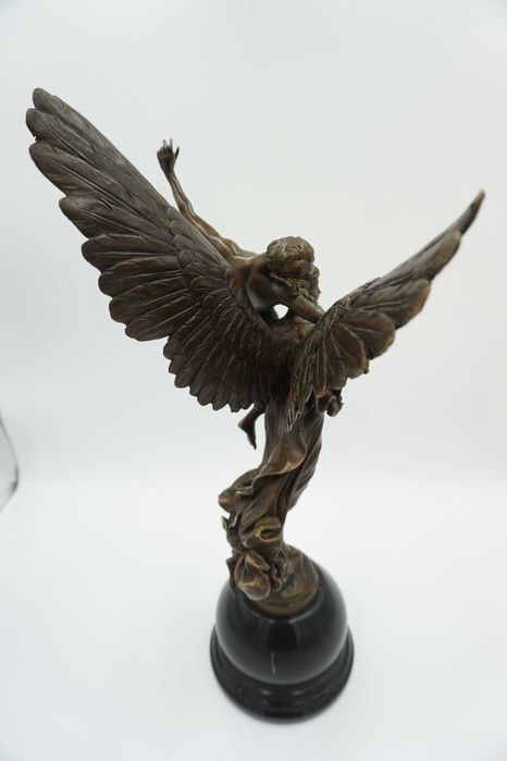 DUŻA figura z brązu gloria victis-chwała zwyciężonym