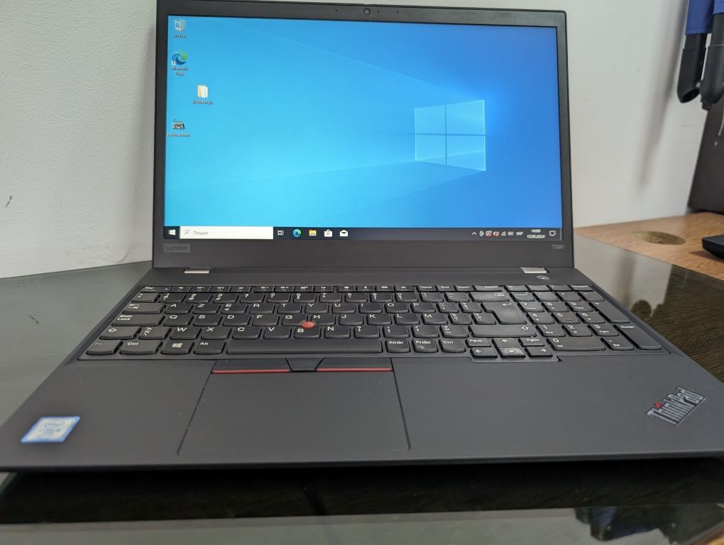 Ноутбук Lenovo ThinkPad T590 з Intel Core i5 та IPS FHD дисплеєм