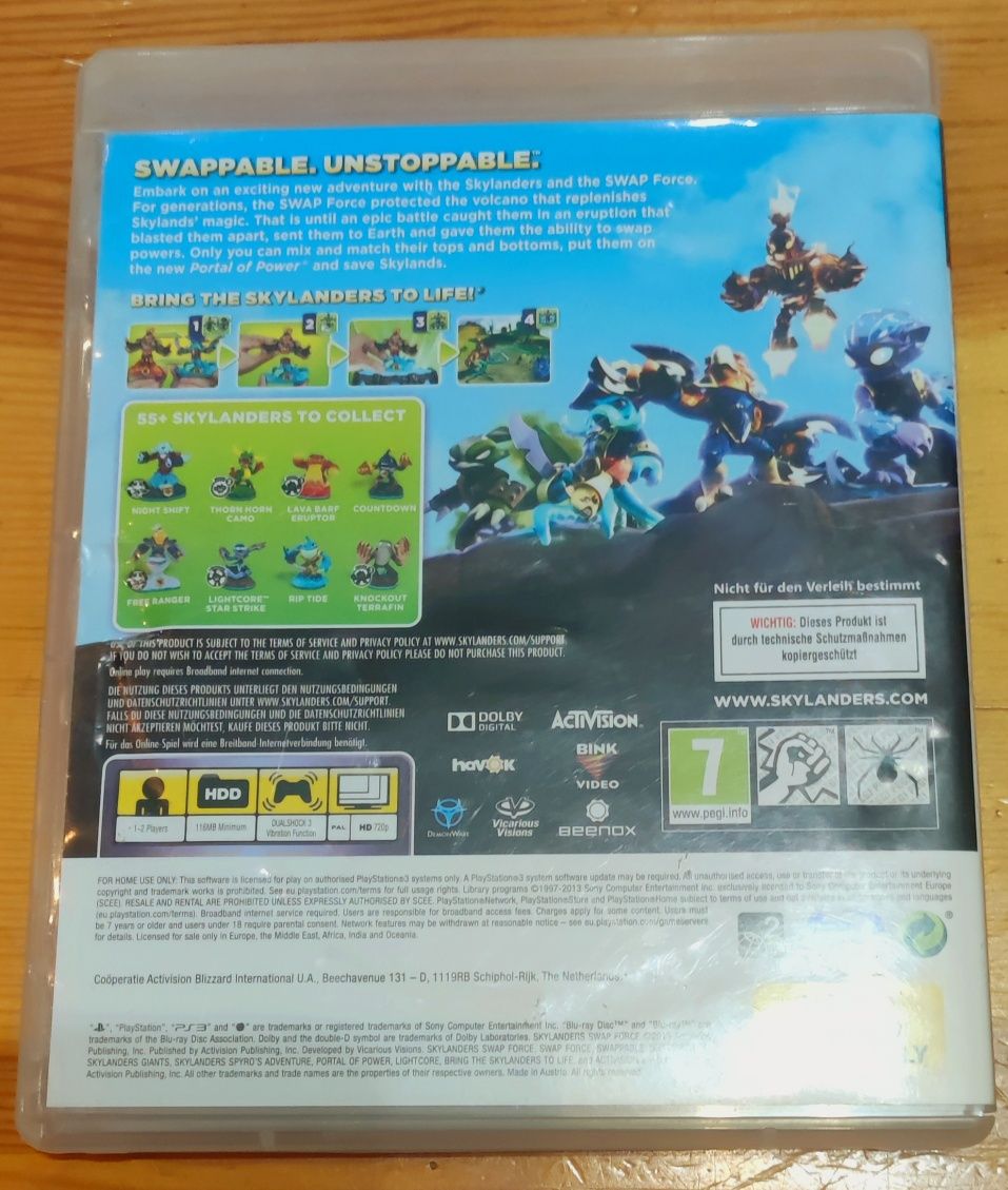 Gra Skylanders Swap Force PS3