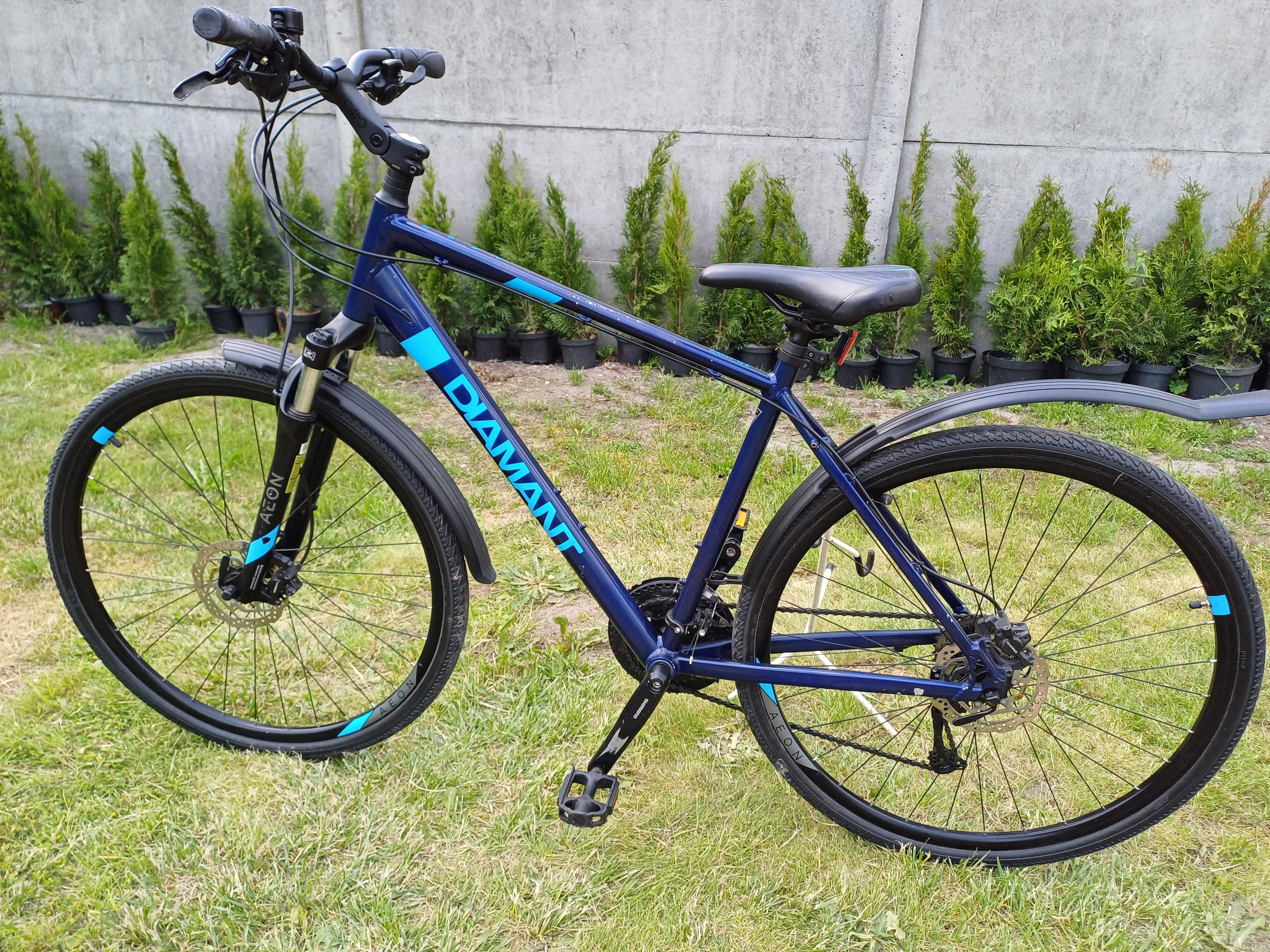 Rower Miejski Trekkingowy Crossowy Diamant Aeon X30 Hybrid Koła 28Cali