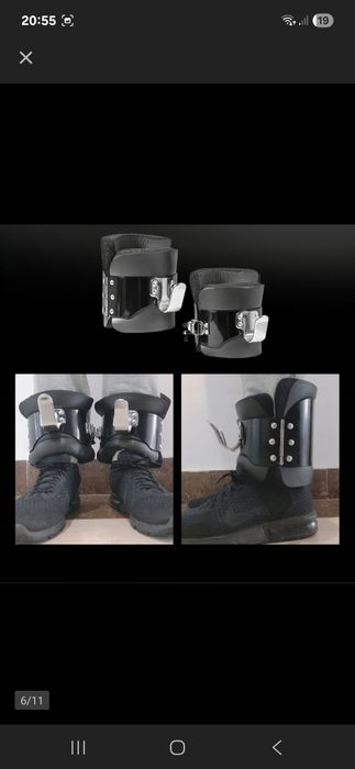 Buty Grawitacyjne Inversion Boots MuscleForge® – Profesjonalny Trening