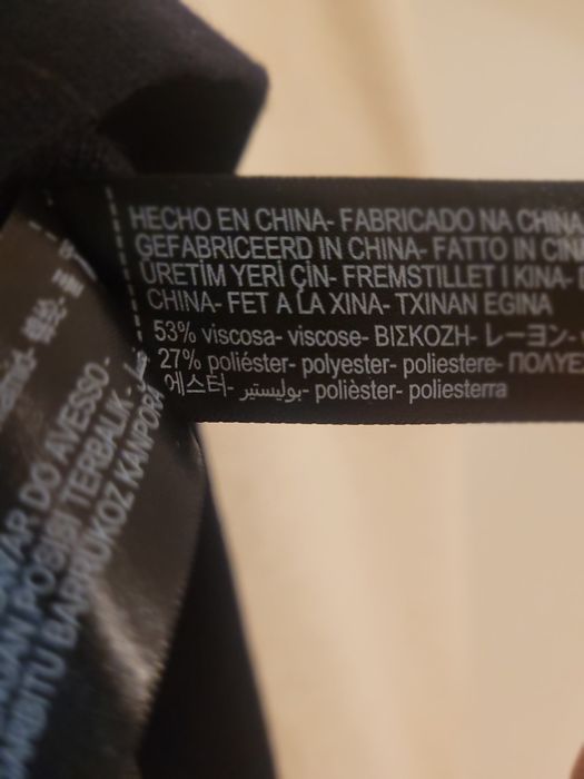 Massimo Dutti Żakiet sweterek granatowa rozmiar s