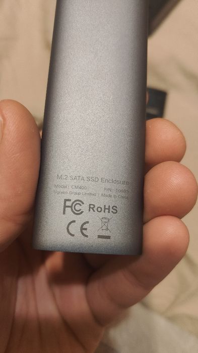 Перехідник ssd tipe C Ugreen