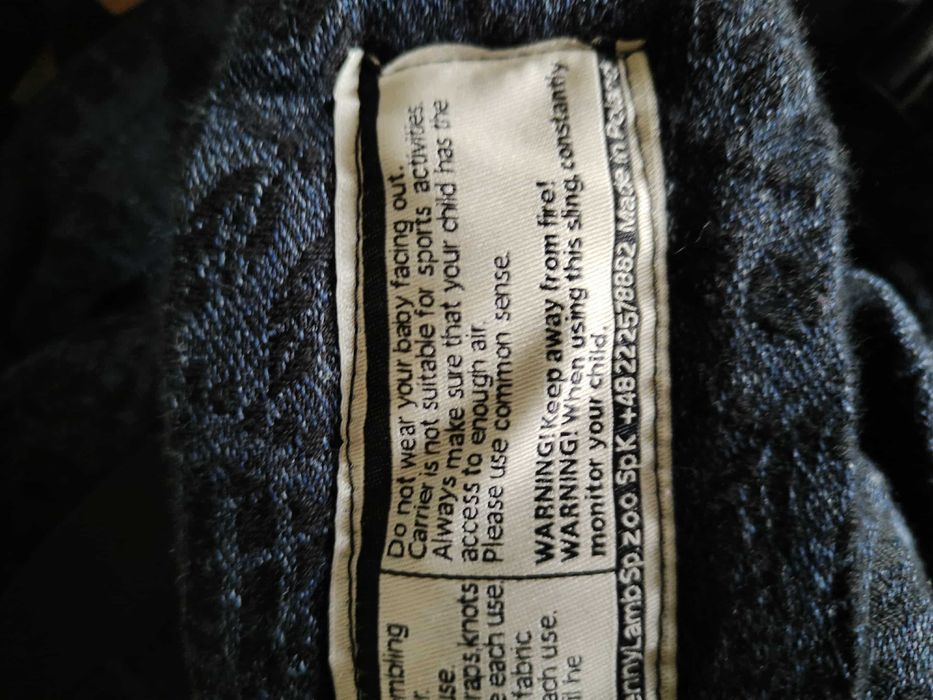 Nosidełko LennyLamb LennyHybrid Half Buckle – stan bardzo dobry